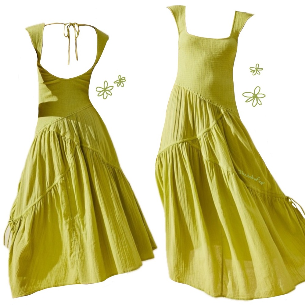 Free people traveler Midi dress